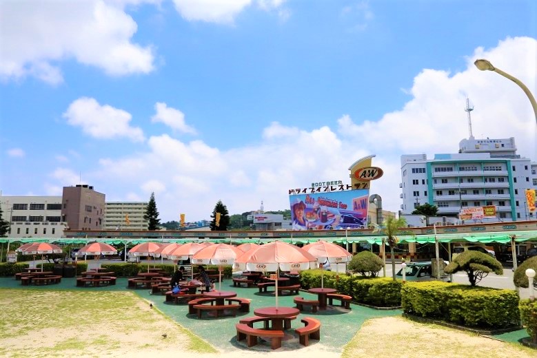 A&Wの公園エリア